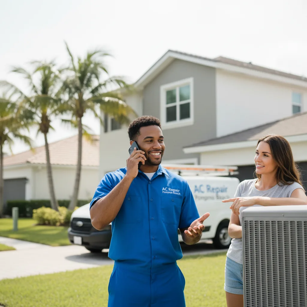 AC Repair Pompano Beach customer support in East Hardwick